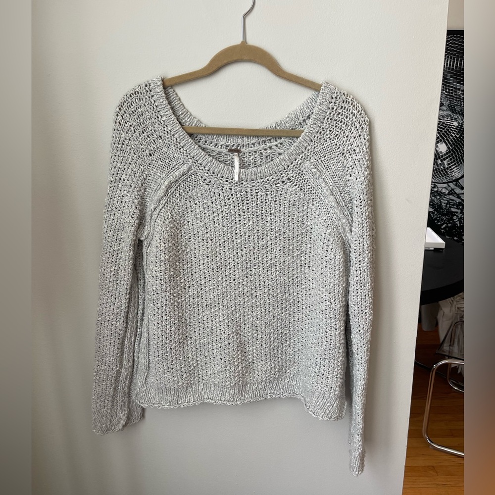Free People Slouchy Knit Sweater